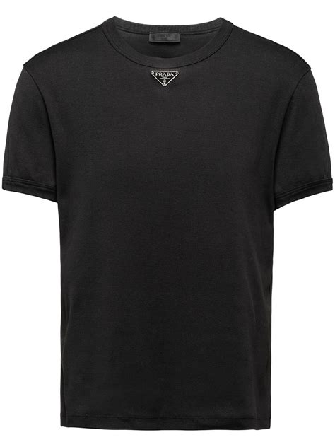 prada polohemd schwarz|prada t-shirts for men.